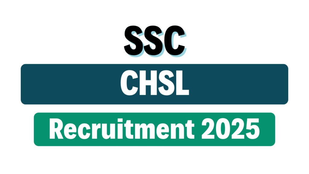 SSC CHSL Online Form 2025